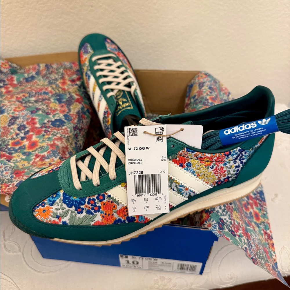 Adidas x Liberty SL 72 OG US W Size 10